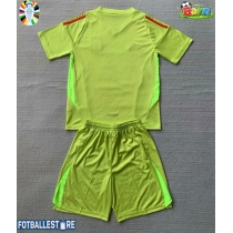 Italia Keeper Hjemmedraktsett Barn EM 2024 Kortermet (+ Korte bukser)